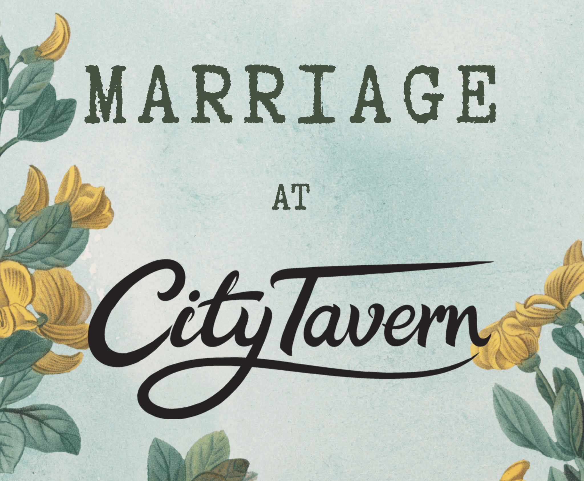 City Tavern Weddings