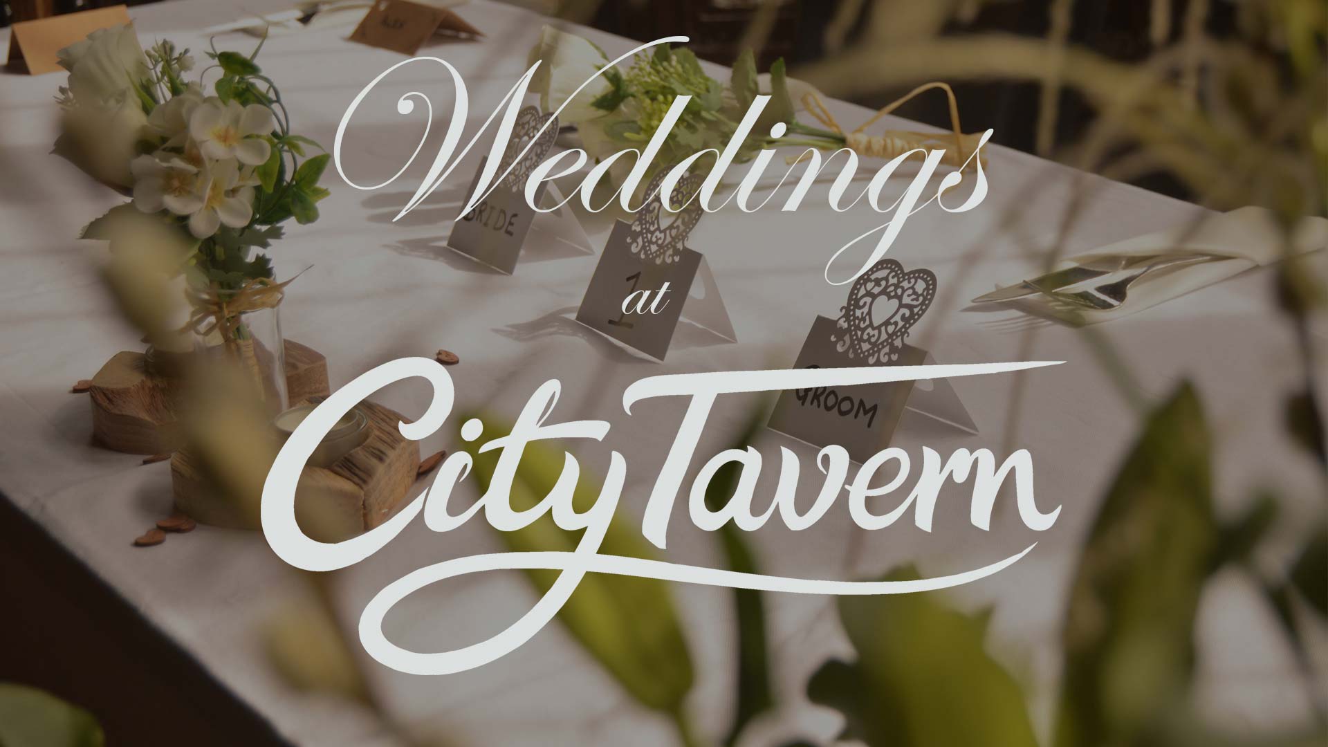 City Tavern Weddings