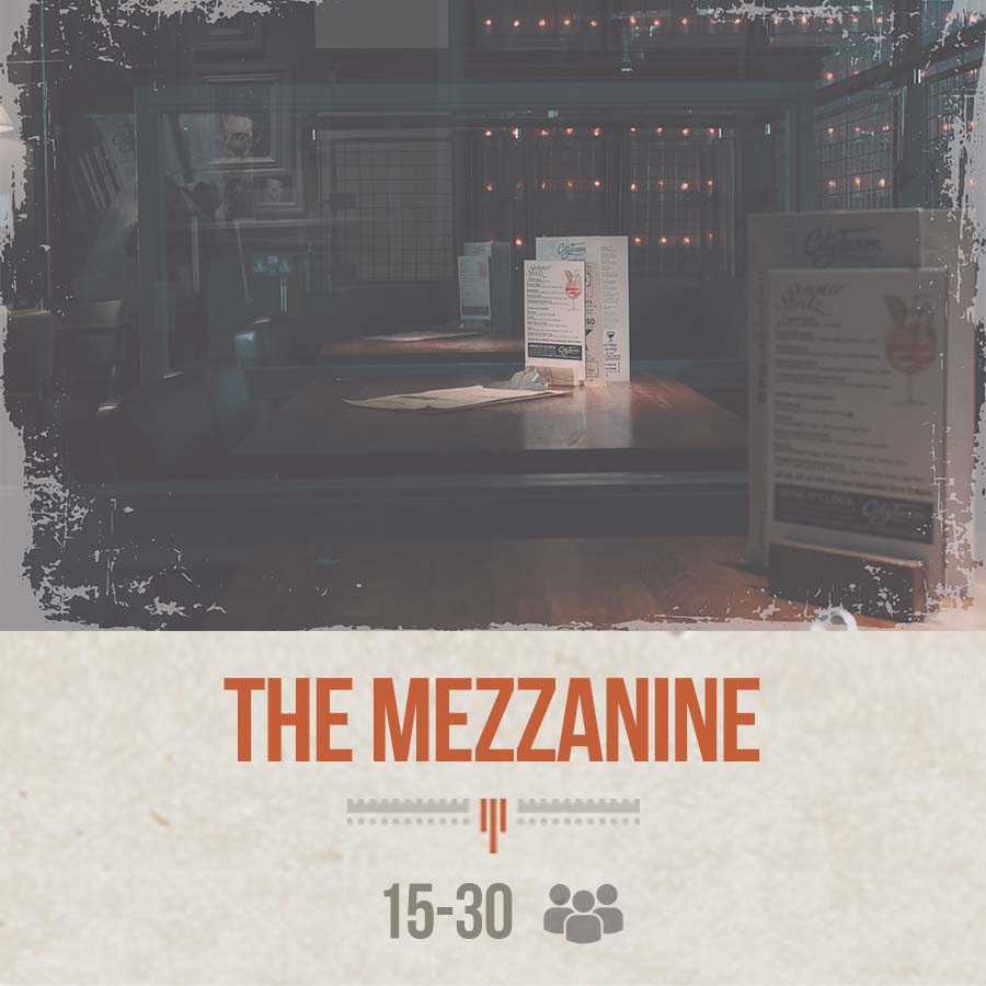 City Tavern Mezzanine